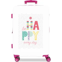Maleta mediana Be Happy con capacidad de 70L