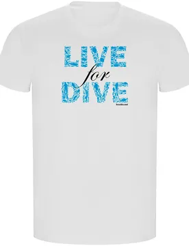 Maglietta A Maniche Corte Live For Dive Eco