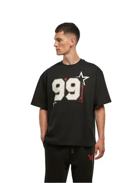 T-shirt à Manches Courtes Numbers Jet Black XL