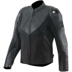 Giubbotto Moto in Pelle IPERATTIVA -TEX WMN Nero Ner taglia 50