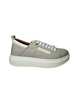 Scarpe Uomo Eco-Wembley Man Light Grey White