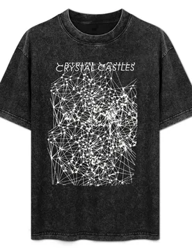 Crystal Castles Merch T-Shirt Breathable Workout Short Sleeve Top - Aliexpress - FashionsVida