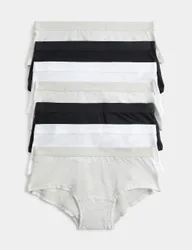 Pack Cotton with Stretch Grey Shorts (5-16 Yrs) Grey Mix female