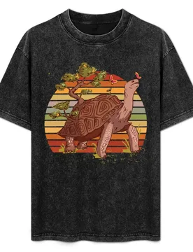 Galapagos tortoise. T-Shirt Plus Size Gym Sports T-Shirt - Aliexpress - FashionsVida