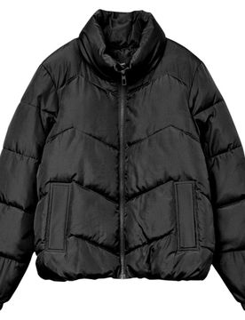 Piumino nero Ligario 10309844