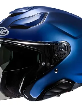 Casco Moto Jet F31 Semi Blu Metal Opaco taglia XS - HJC - FashionsVida