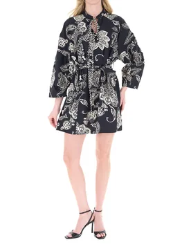 VICOLO Abito chemisier NERO M - VICOLO - FashionsVida
