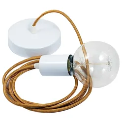 Cables Suspension Luminaire Rm05 2 M Gold / White One Size