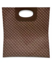 Borsa Tracolla Softy Donna Chestnut Piattina in Tessuto Softy