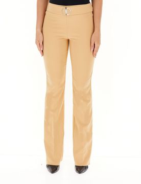 Pantalone flare BEIGE XL