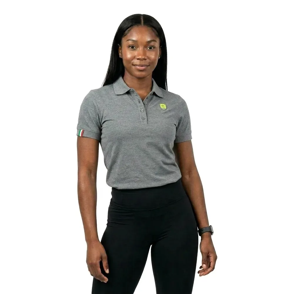Polo A Maniche Corte ´ Italia Grey - Ale - FashionsVida