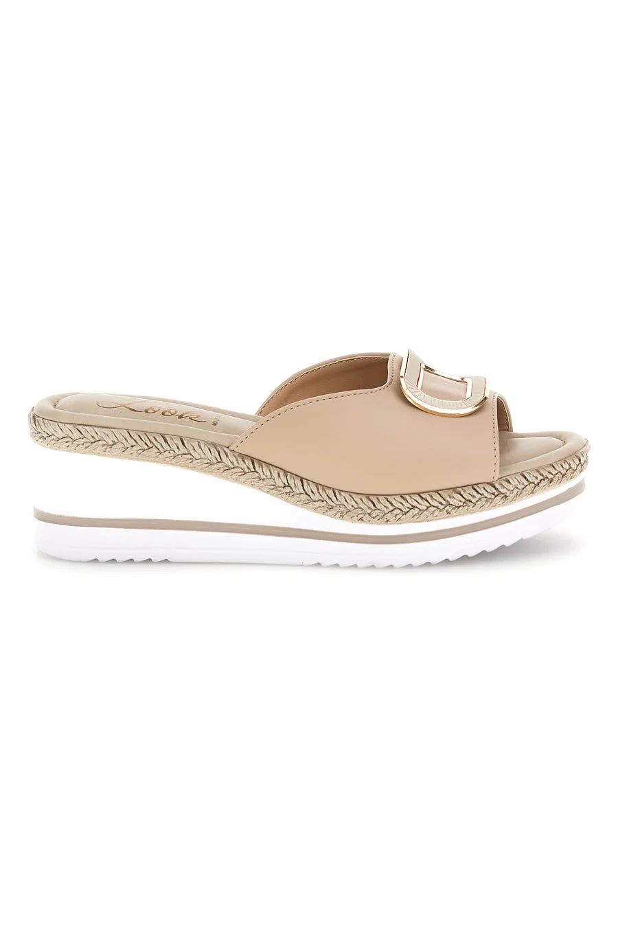 Sandali bianchi con zeppa platform e cinturino MK3313109 36 - PITTARELLO LOOK - FashionsVida