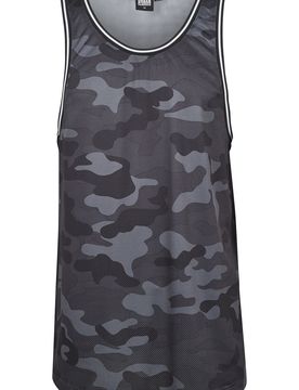 Camiseta 'Camo Mesh' / oscuro /