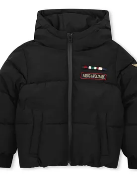 Veste X60892 Black 8 Années Garçon - Zadig & Voltaire - FashionsVida