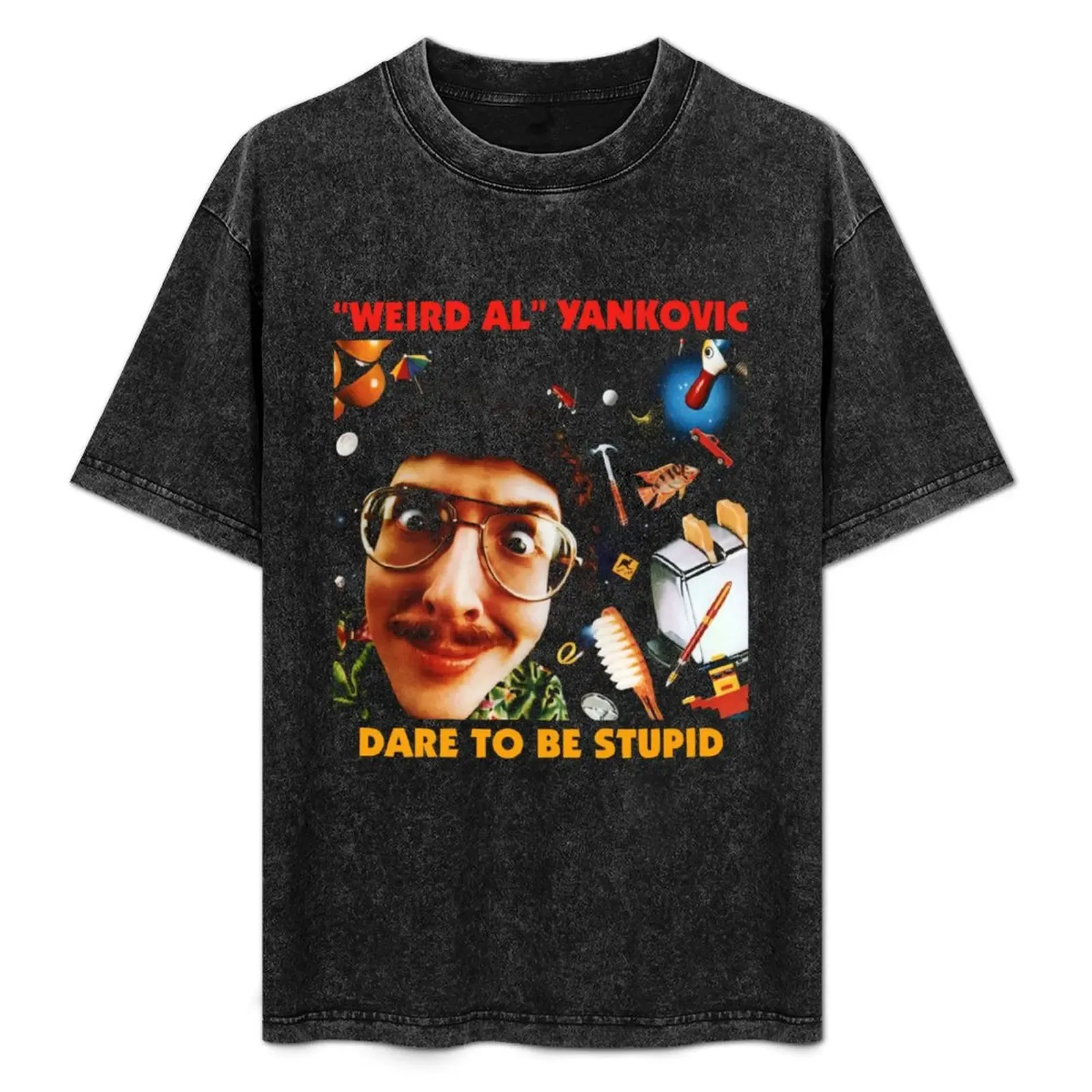 WEIRD AL YANKOVIC T-Shirt Plus Size Simple Casual Top - Aliexpress - FashionsVida