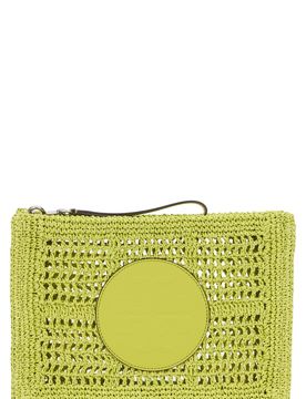 Ella Crochet Pouch Handbag with Handle