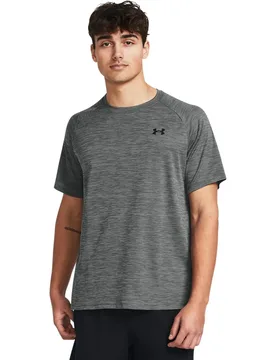 Tech Textured Herren T-Shirt, grau 3XL - Under armour - FashionsVida