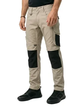 Pantalon De Travail Unique 12179 Light Khaki / Black 66 - MASCOT - FashionsVida