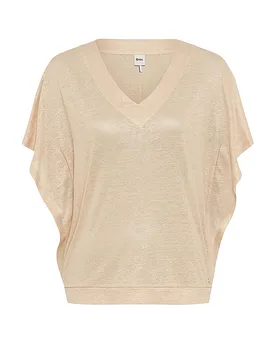 Camiseta CASSIE S marrón claro 40 - Brax - FashionsVida