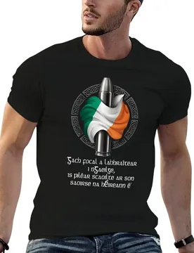 Gaeilge Word man Irish shirt man Every Spoken casual t t shirt graphic T-Shirt of Kneecap - Aliexpress - FashionsVida