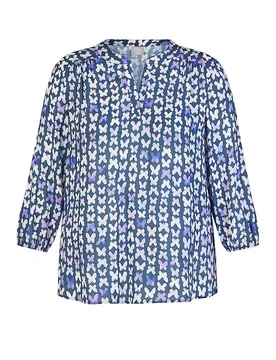 Rabe Blusón azul oscuro 44 - RABE - FashionsVida
