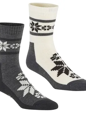 Chaussettes Crew Rusa Wool 2 Paires