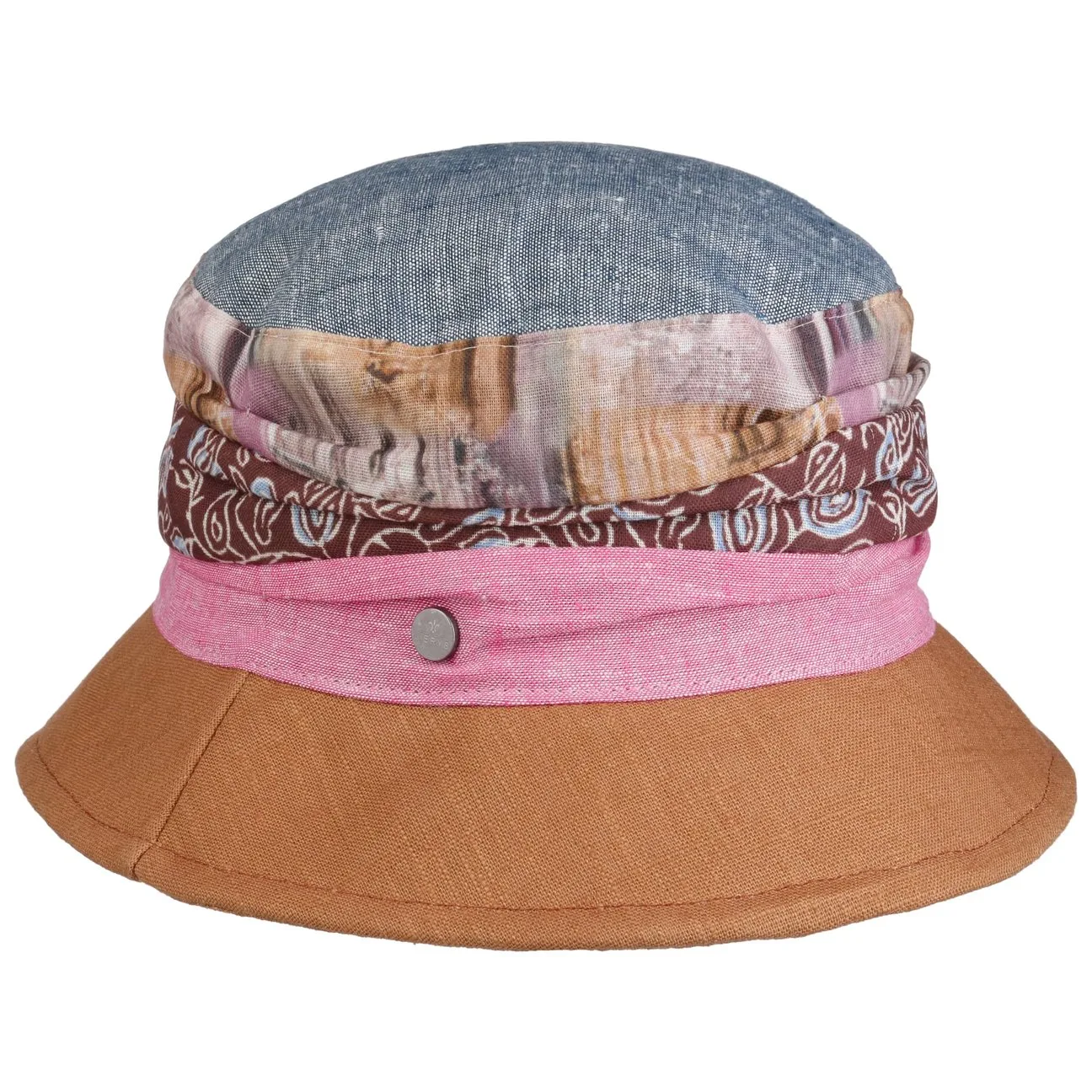 Patchwork Hut by - brown-blue - Unisex - Size: One Size - Lierys - FashionsVida