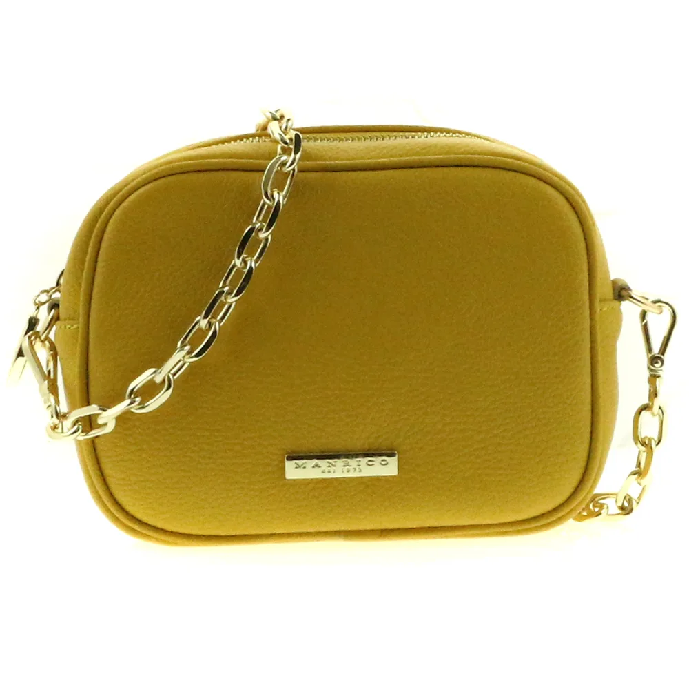 Amalia Borsa a tracolla Giallo - Manrico - FashionsVida