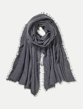 Purschoen Schal Galactic Stars Grau - Purschoen - FashionsVida