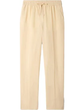 Pantalón de lino de hombre corte clásico elástico - sandro - FashionsVida