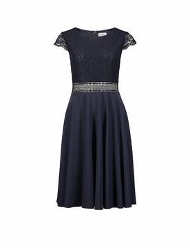 Cocktailkleid dunkelblau 36 damen