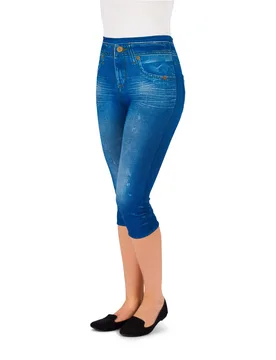 Wedolina Slim-Capri-Legging M blau - wedolina - FashionsVida