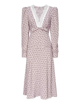 Vestito a stampa rosa