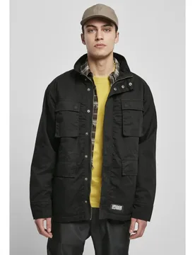 Veste Big M-65 Black L - Urban classics - FashionsVida