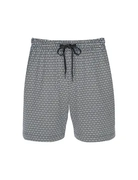 Pantalones cortos de pijama ROUND GEO thunder grey azul M - Mey - FashionsVida
