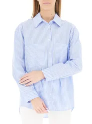 KOCCA Camicia a righe CELESTE L
