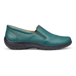 Women's Extra Wide 'Glove II' Slip On Shoes in Teal Size: 5.5 - Teal - Size: 5.5