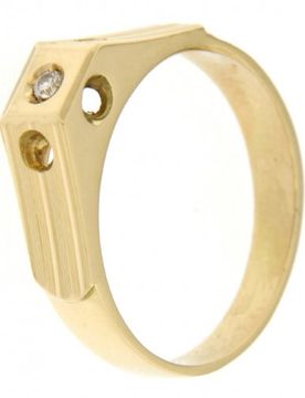 Anello Uomo Oro Giallo GL100205