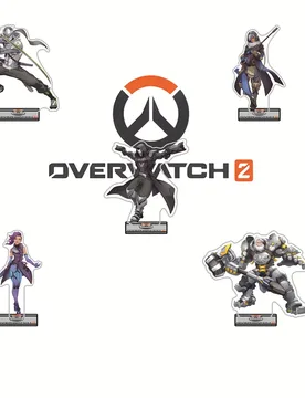 Game Overwatch 2 15cm Acrylic Stand Anna/Grim Reaper/Genji/Reinhardt Tabletop Decoration Jewelry Elegant Cute Toys Gifts - Aliexpress - FashionsVida