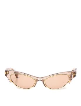 Occhiali da sole cat-eye ad angolo