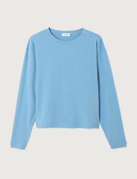 T-SHIRT AMPLE ML COL BATEAU female