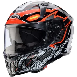 Casco Moto Integrale AVALON X GURKHA Nero Grigio Aran taglia S