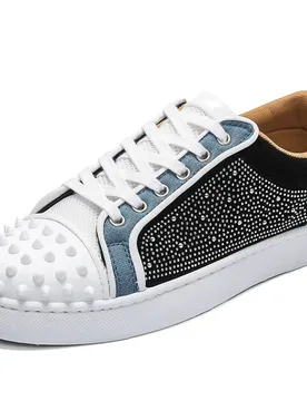 Designer Studded Red Soled Man's Shoes Fashion Men's Sneakers and Casual Shoes Luxury Comfort Shoes for Man Zapatillas De Hombre - Aliexpress - FashionsVida