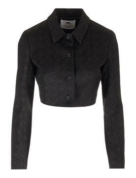 Marine Serre Giacca jacquard
