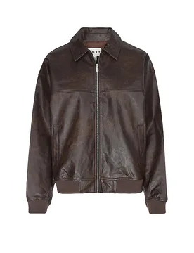 Giacca da donna effetto pelle marrone M - Roxy - FashionsVida