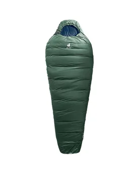 Sacco a pelo in fibra sintetica Orbit 0° verde - Deuter - FashionsVida