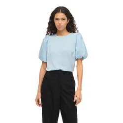 Maglietta A Maniche Corte Ellette 2/ Satin Puff Top Nantucket Breeze 34