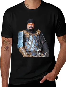 Medieval Seagal - Steven On A Horse T-Shirt Outdoor Sports Lightweight Tee - Aliexpress - FashionsVida