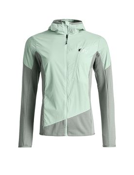 Veste hybride Trace Hoodie vert clair S