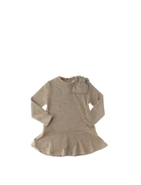 Abito svasato con fiocco BEIGE 5A - Mayoral - FashionsVida